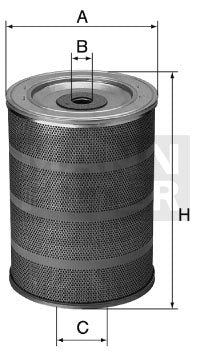 [H-34-1158/20]Mann-Filter European EDM Filter(SI - Industrial Off-Highway )