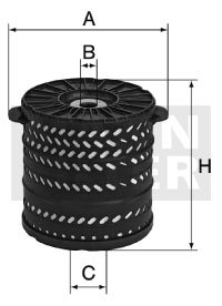 [H-34-1290/3]Filtro EDM europeo Mann-Filter(SI - Industrial Off-Highway )