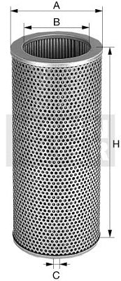 [HD-18-354]Elemento filtrante europeo de aceite de alta presión Mann-Filter (SI - Camiones pesados industriales y autobuses/maquinaria fuera de carretera)
