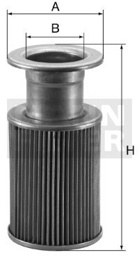 [HD-76]Mann-Filter European High Pressure Oil Filter Element(SI - Industrial Heavy truck and Bus/Off-Highway )