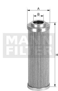 [HD-57/18]Elemento filtrante de aceite de alta presión europeo Mann-Filter(SI - Camiones pesados industriales y autobuses/Fuera de carretera )