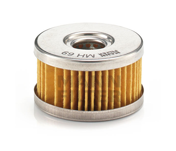 [MH-69]Elemento filtrante de aceite europeo Mann-Filter (SI - Camiones pesados industriales y autobuses/maquinaria fuera de carretera)