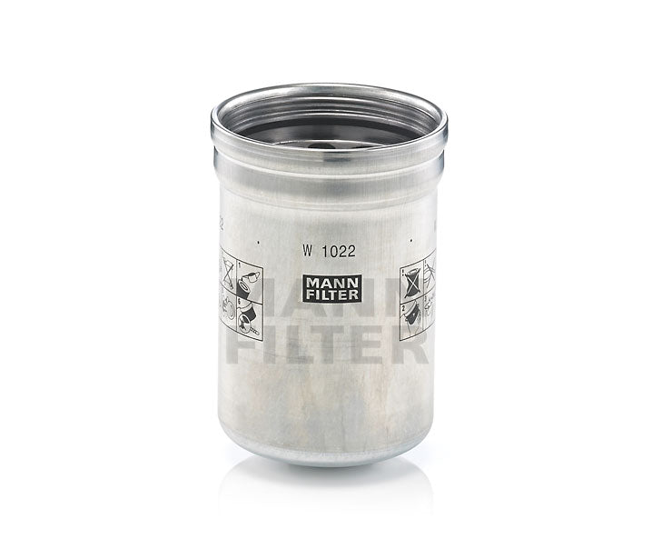 [W-1022]Filtro de aceite europeo tipo spin-on Mann-Filter(SI - Camiones pesados industriales y autobuses/uso fuera de carretera )