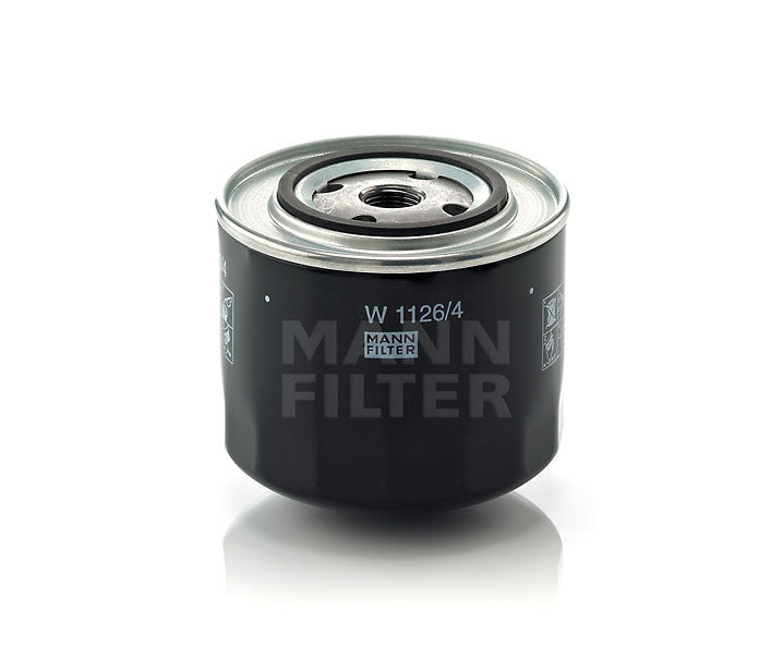 [W-1126/4]Filtro de aceite europeo tipo cartucho Mann-Filter (para turismos y camiones ligeros, n/a)