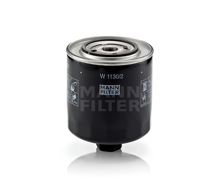 [W-1130/2]Filtro de aceite europeo tipo spin-on Mann-Filter (Audi Coche de pasajeros y Camión ligero n/a)