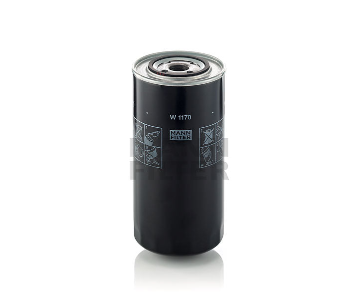 [W-1170]Mann-Filter European Spin-on Oil Filter(SI - Industrial Heavy truck and Bus/Off-Highway )