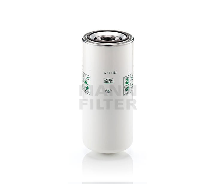 [W-13-145/1]Filtro de aceite europeo tipo spin-on Mann-Filter(SI - Camiones pesados industriales y autobuses/uso fuera de carretera )