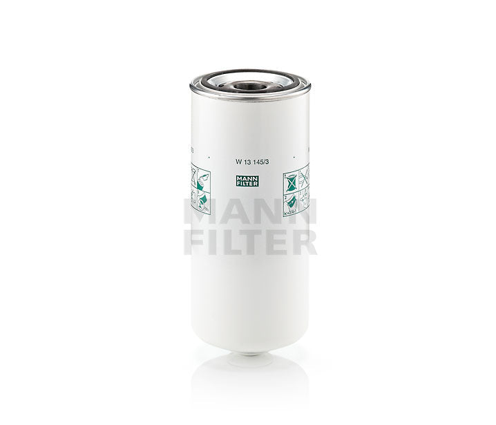 [W-13-145/3]Filtro de aceite europeo tipo spin-on Mann-Filter(Bova Heavy truck and Bus 026 7714)