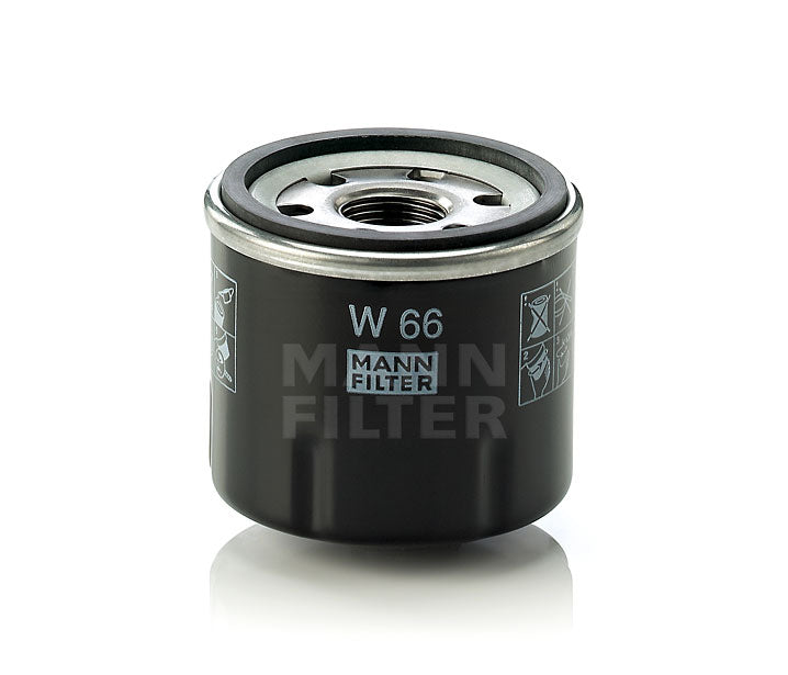 [W-66]Filtro de aceite europeo tipo spin-on Mann-Filter (Industrial - Varios camiones pesados y autobuses/maquinaria fuera de carretera 82 00 257 642)