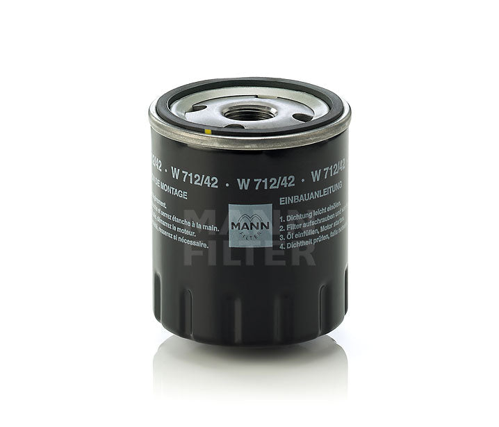[W-712/42]Mann-Filter European Spin-on Oil Filter(Rover Passenger Car and Light Truck n/a)
