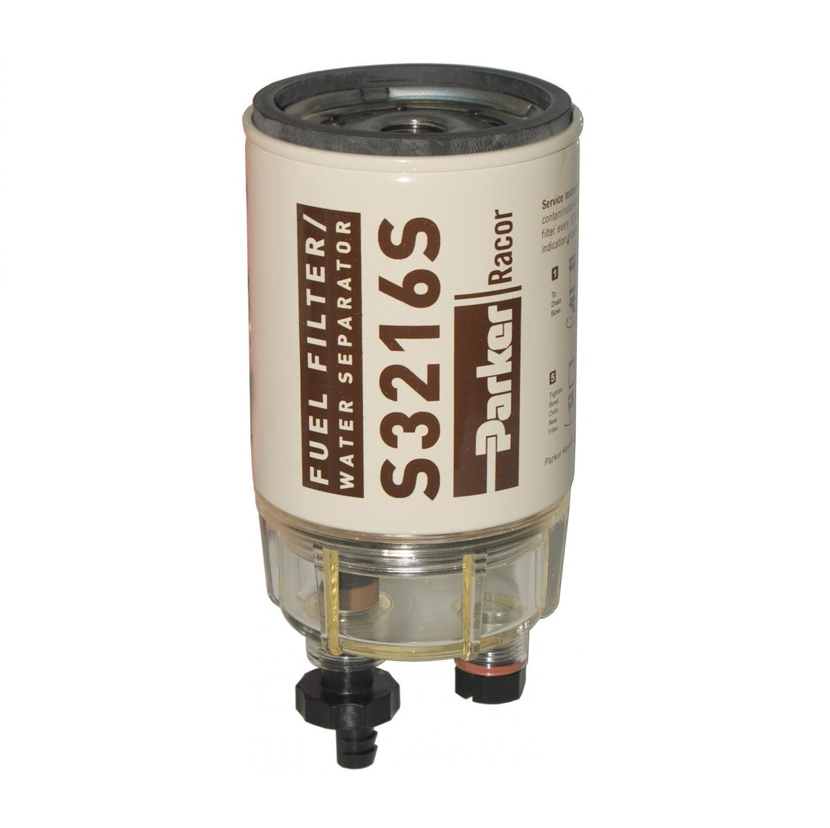 [B32016S]Filtro/separador de combustible atornillable Parker Racor SPIN-ON- 2 micras
