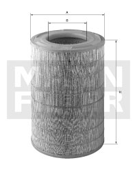 [C-21-630/4]Filtro de aire Mann y Hummel