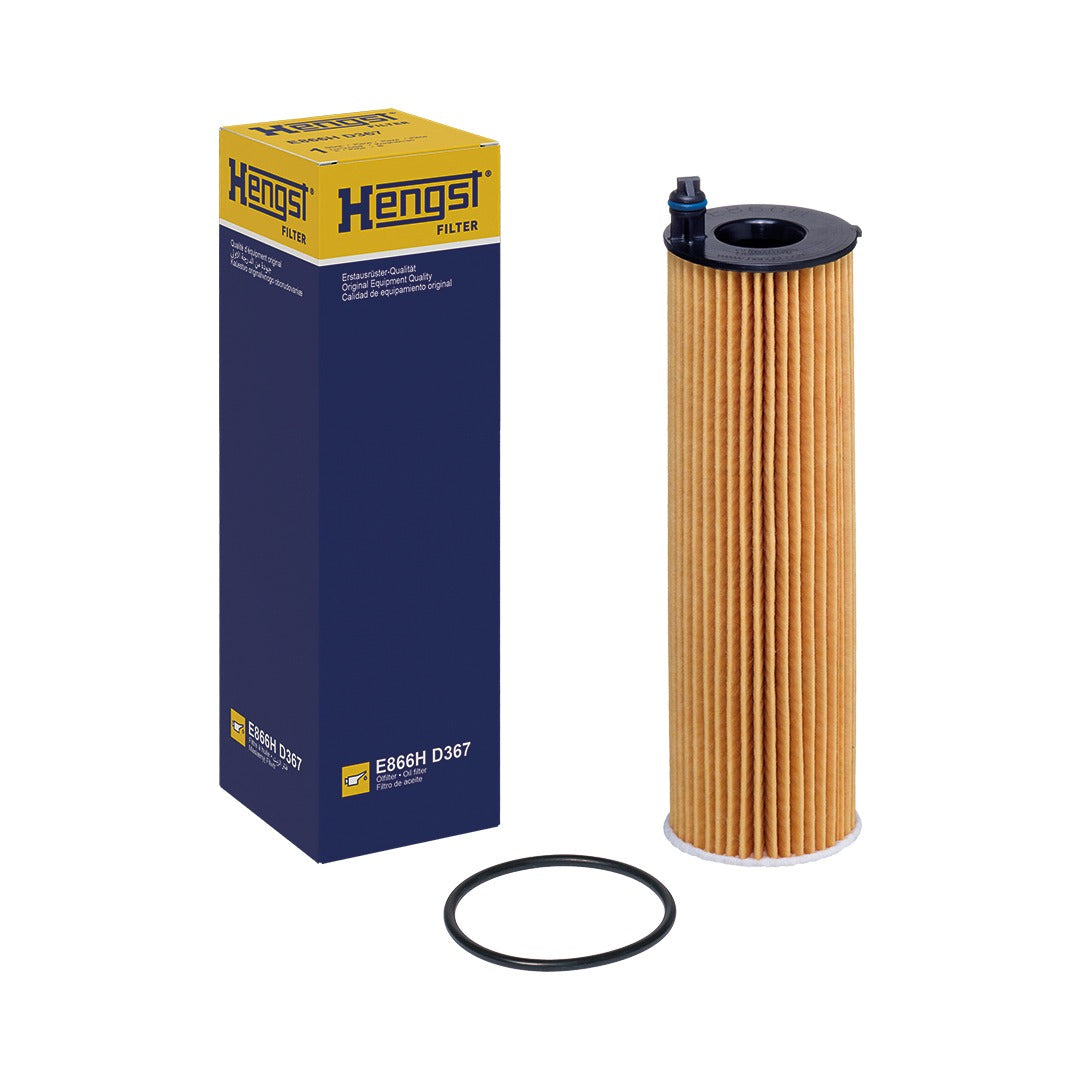[E866H-D367]Hengst Oil Filter Element - Metal Free(oe a6541801100,a6544840025).Newer Sprinter vans with Mahle filtration system.