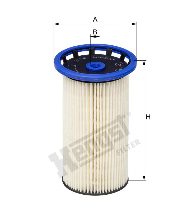[E439KP]Filtro de combustible Hengst(5Q127177)