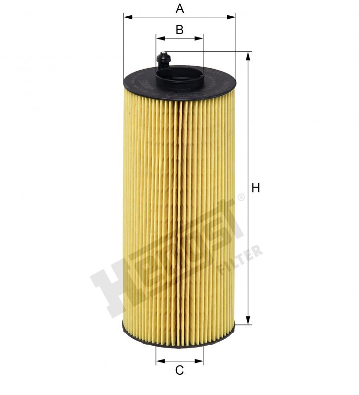 [E830H-D366] Filtro de aceite Mann and Hummel (DAF 2129253)