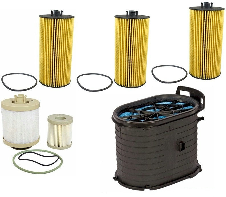 [FA1778/FL2016(3)/FD4616]Motorcraft fa1778-FL2016-FD4616-Ford 6.0 litros turbo diésel paquete de filtros de aire, aceite y combustible