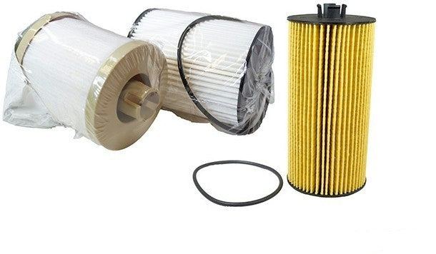 [fd4617/FL2016]Filtro de combustible/agua y aceite para Ford 6.4 litros turbo diésel