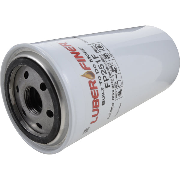 [FP251F]Filtro de combustible enroscable Luberfiner.IHC 625 627 C1, 702 251 C; Tractores IHC, White