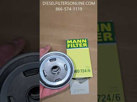 [WD-724/6]Mann and Hummel Hydraulic Transmission Filter (Mercedes Benz A0005531303, 0005531303)