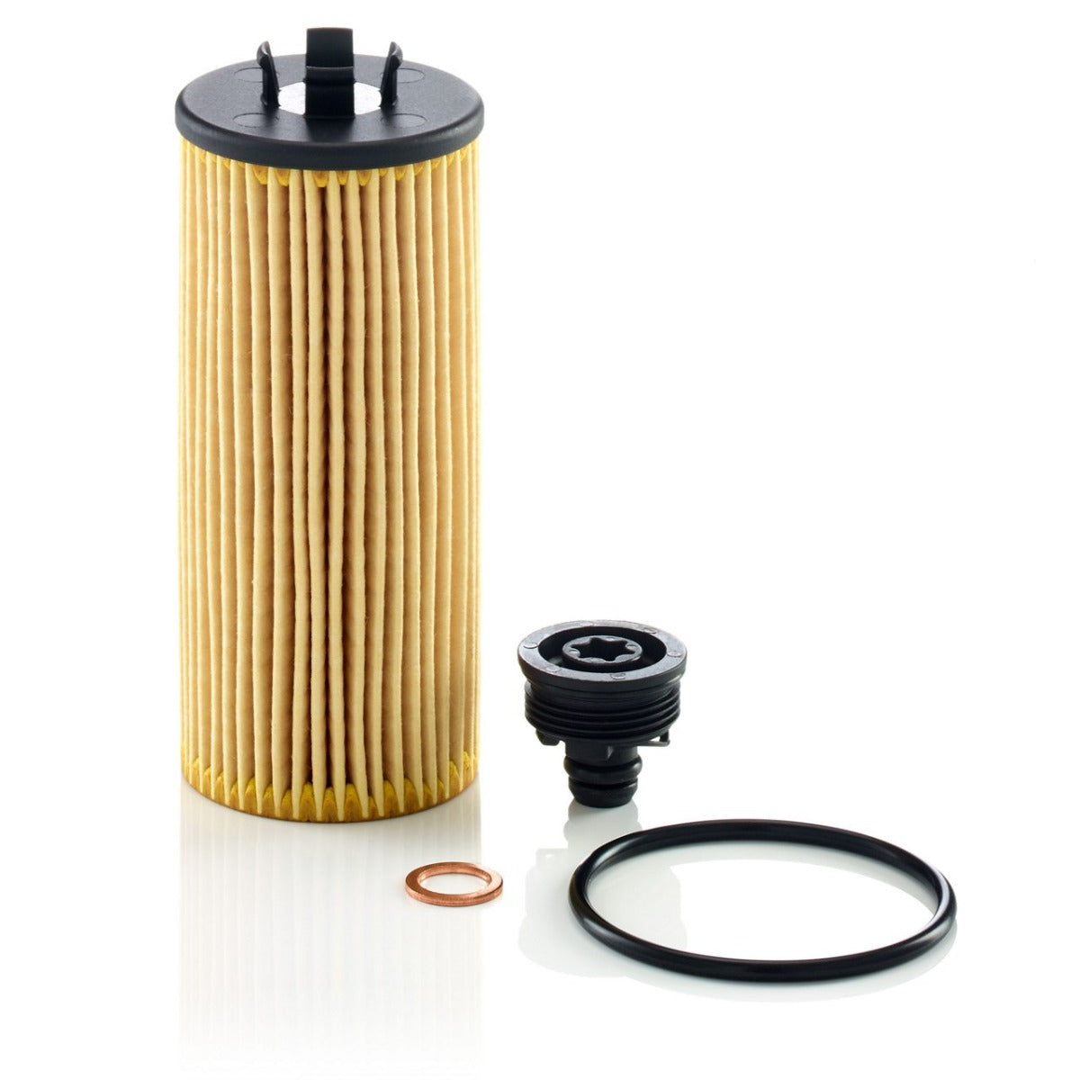 [HU-6015-z-Kit]Mann and Hummel Oil Filter(11428570590,11428575210,11428585237,11428575898,11428513948)
