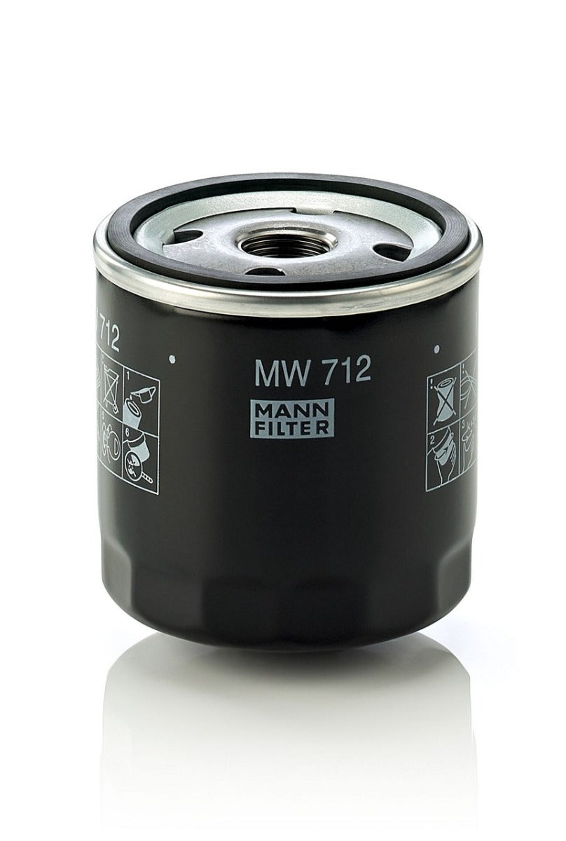 [MW-712]Filtro de aceite europeo de rosca Mann-Filter(BMW Motorcycle  11421460697,11421460845,11421460833,11001300053,11002300053)