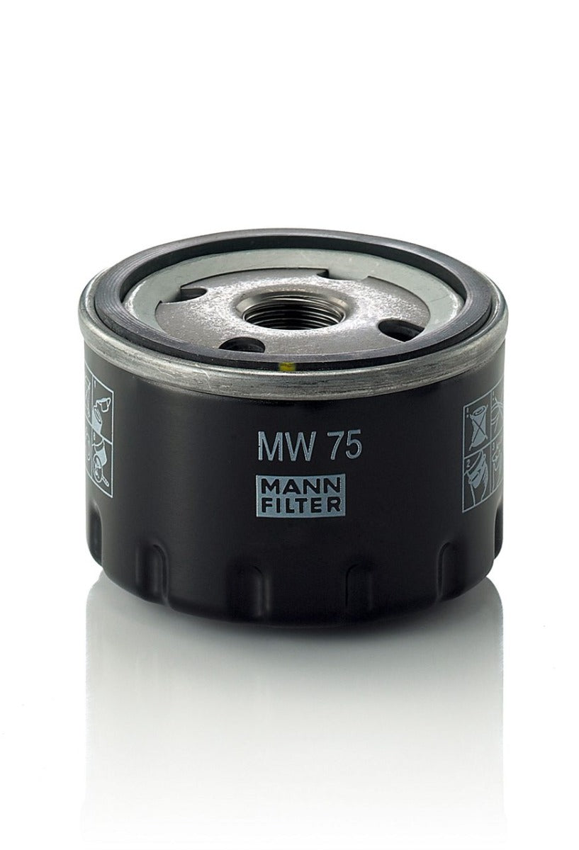 [MW-75]Mann-Filter European Spin-on Oil Filter(BMW 11427673541,11417673541,11425b79146).BMW 1200, 1600, 600, 650, 900, i3 (I01)