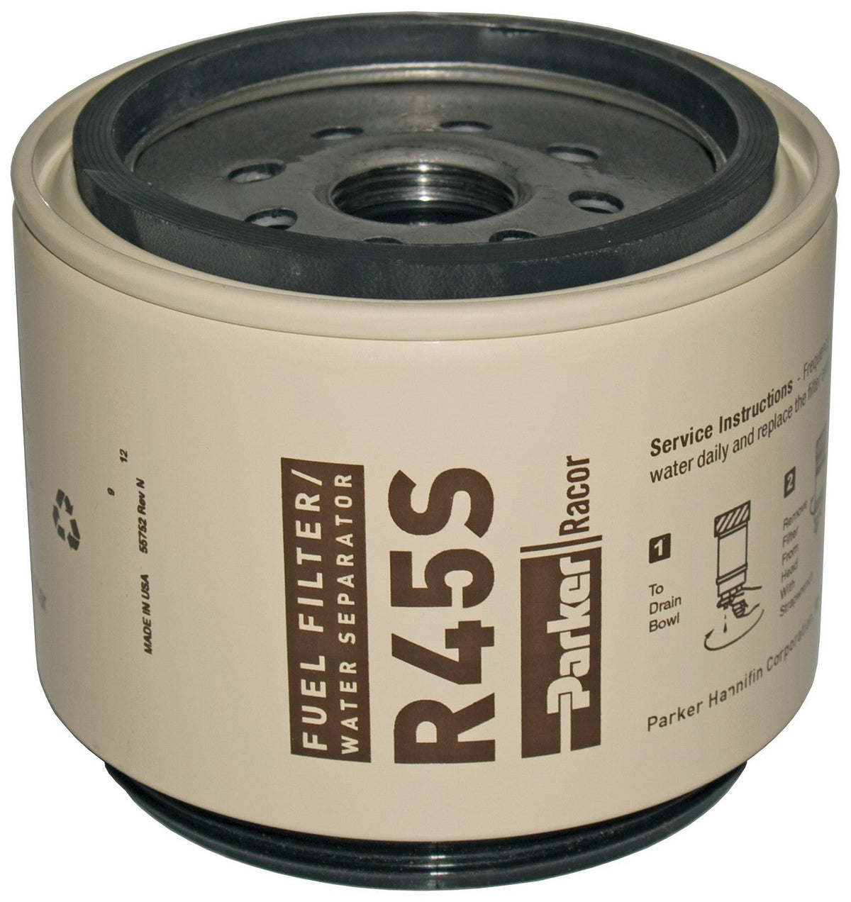 [R45S]Parker Racor ELEMENT- REEMPL.-445R-02 MICRON