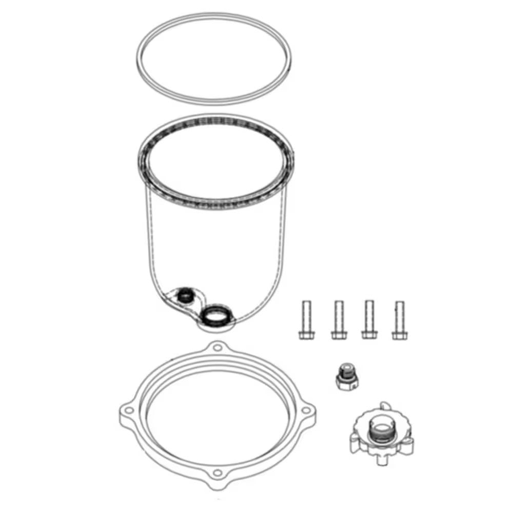 [RK11-2081]Racor bowl kit, 900/1000fv