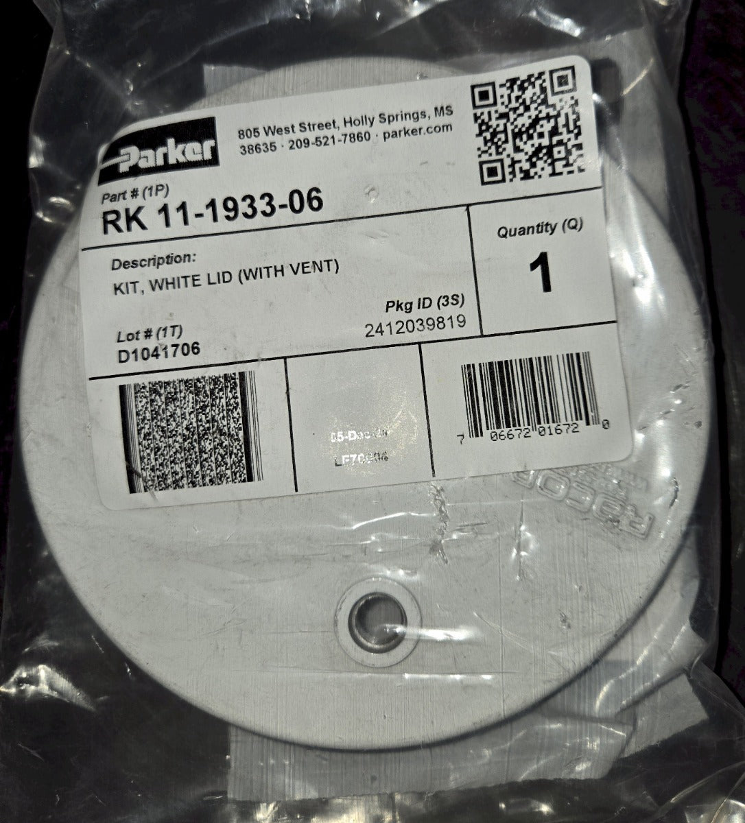 [RK-11-1933-06]Racor REPL KIT- LID-900/1000