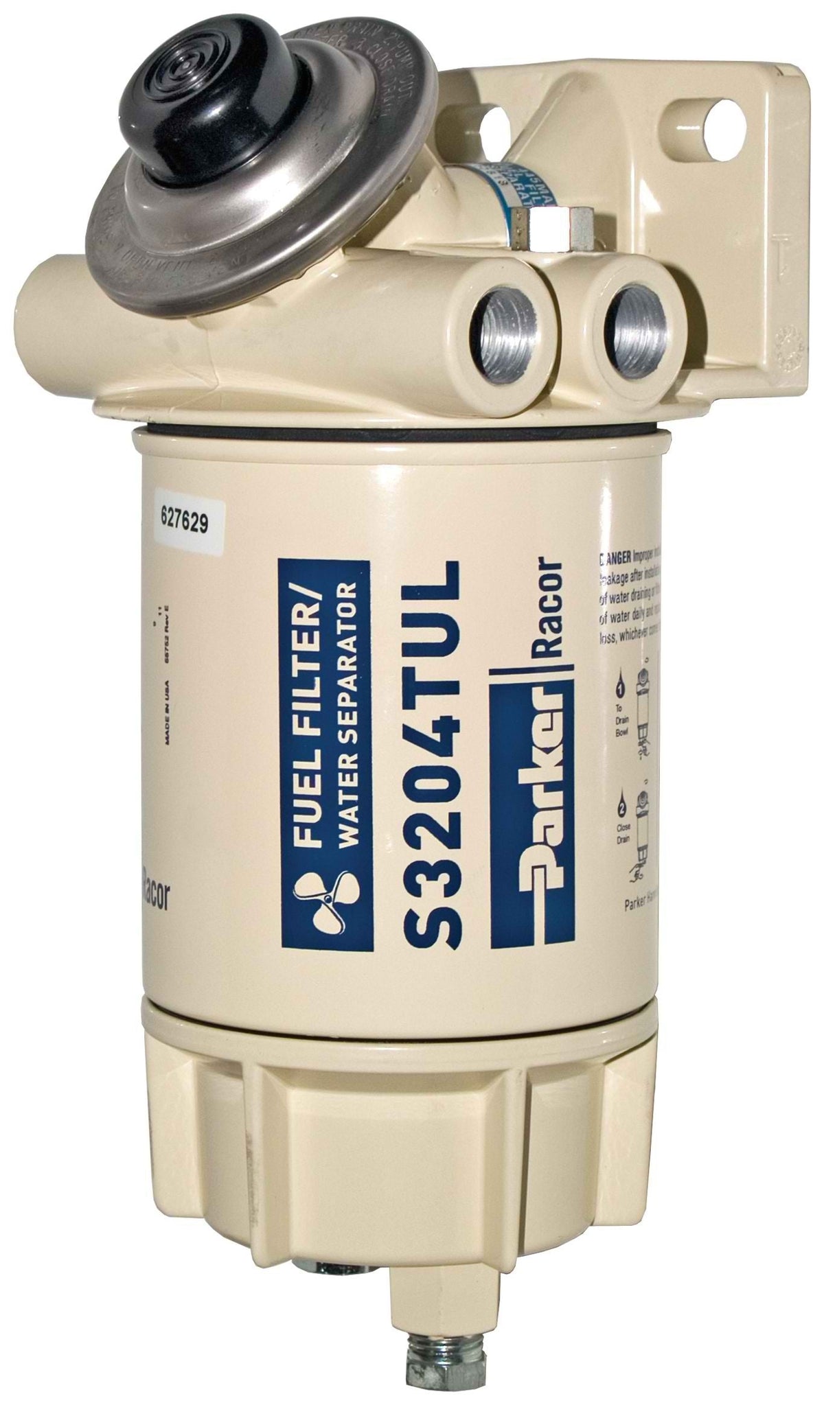 [445MAM10]Parker Racor MARINE FUEL FILTER/WATER SEPARATOR