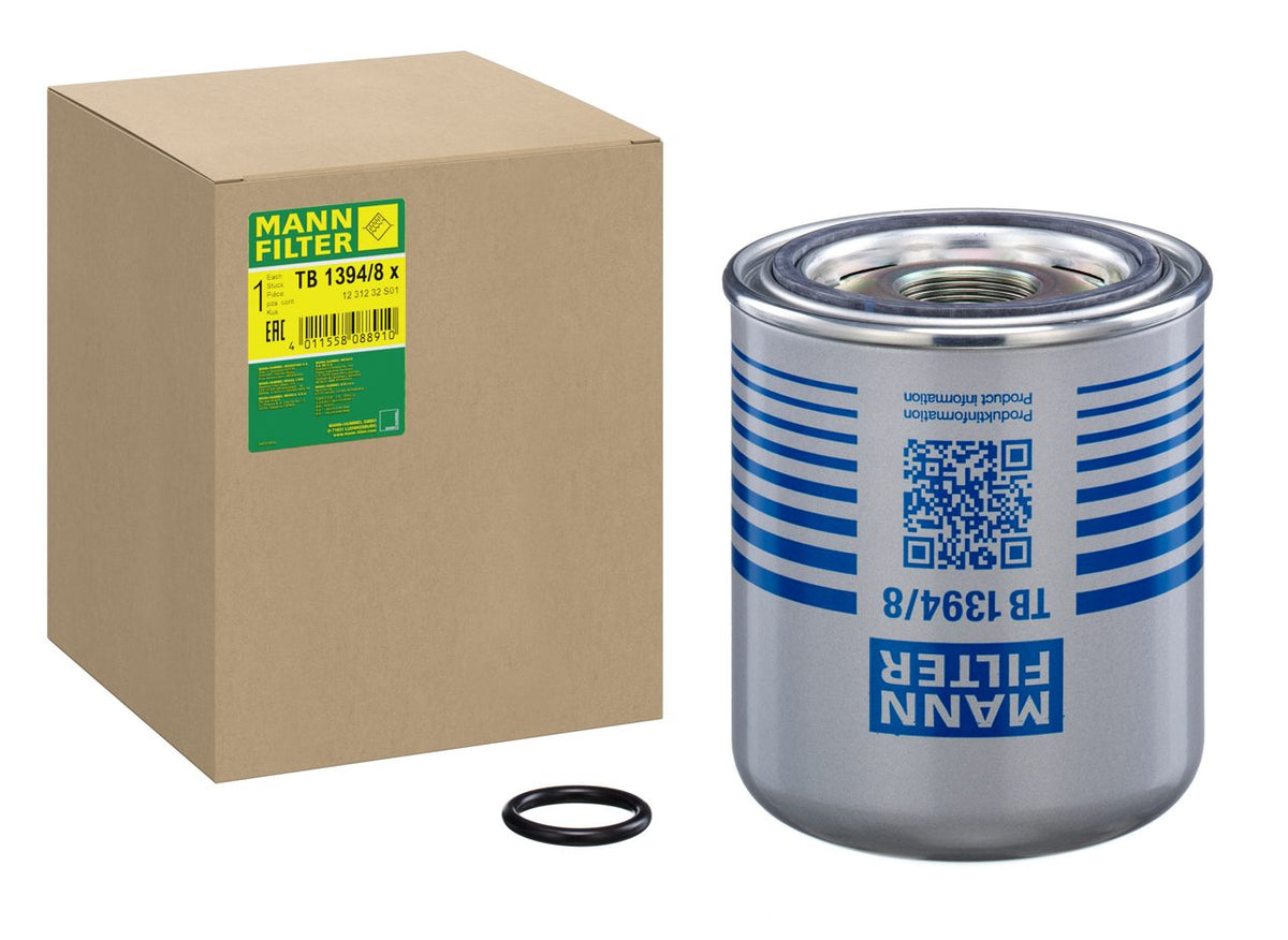 [TB-1394/8-X]Mann Filter Air Dryer for Pneumatic Brakes(031005509,k102196,0004292097,0004292197,4329012512)