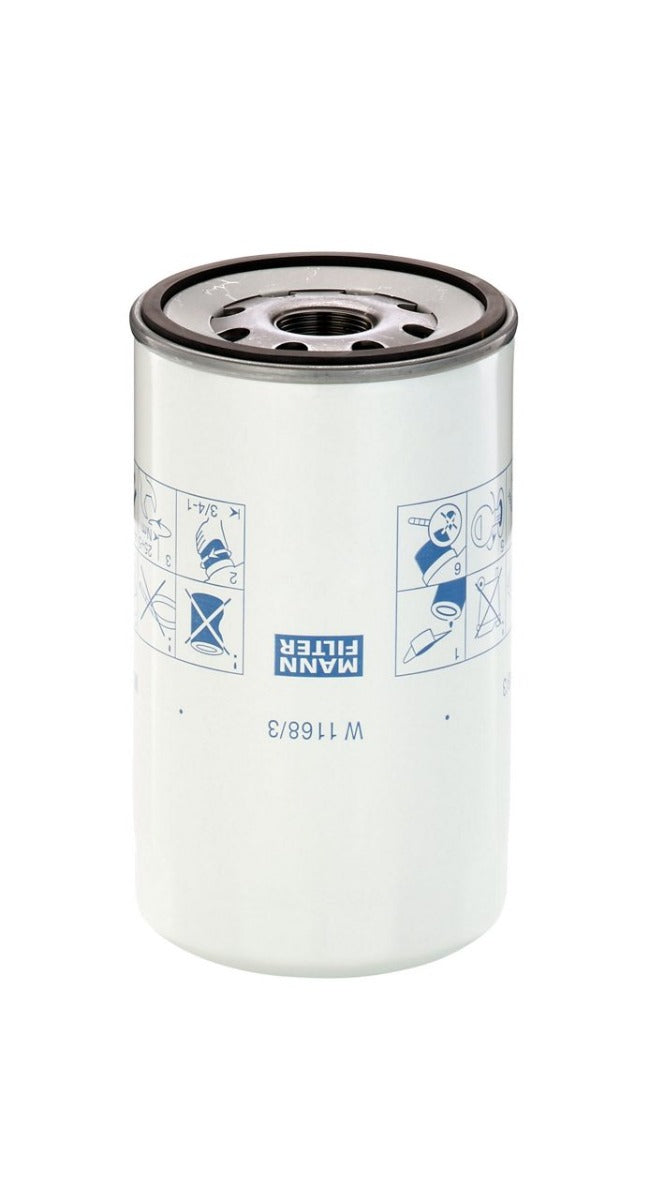 [W-1168/3]Mann-Filter European Spin-on Oil Filter(volvo 847741-6,847741)