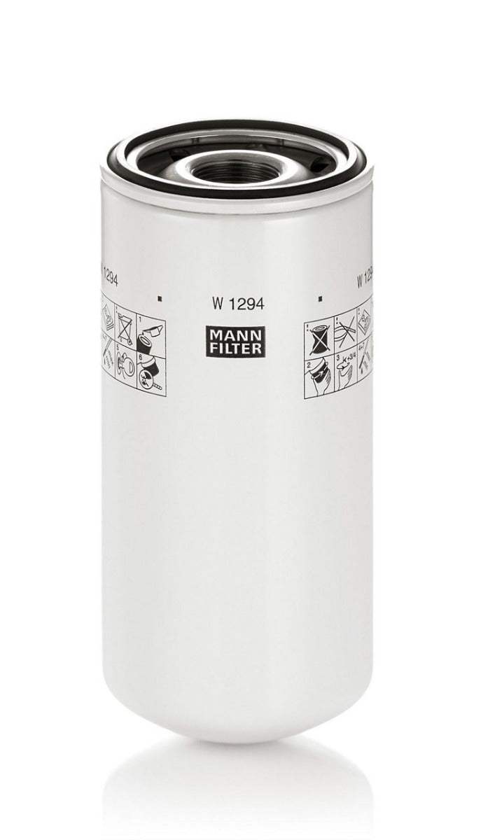 [W-1294]Filtro de aceite europeo Mann-Filter Spin-on(lfp670,51970,b196,lf670,5602720,7363465,7369715,7363165,re21058,re45576,353572434,23518671,3313279,3889310,9y4464)