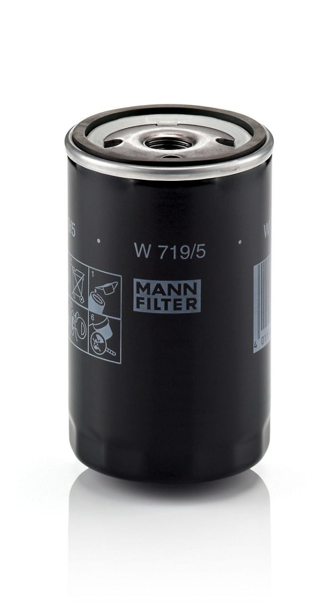 [W-719/5]Filtro de aceite europeo Spin-on Mann-Filter(852931,05710632,05711401,01172346,01183509,am34770,7616297)