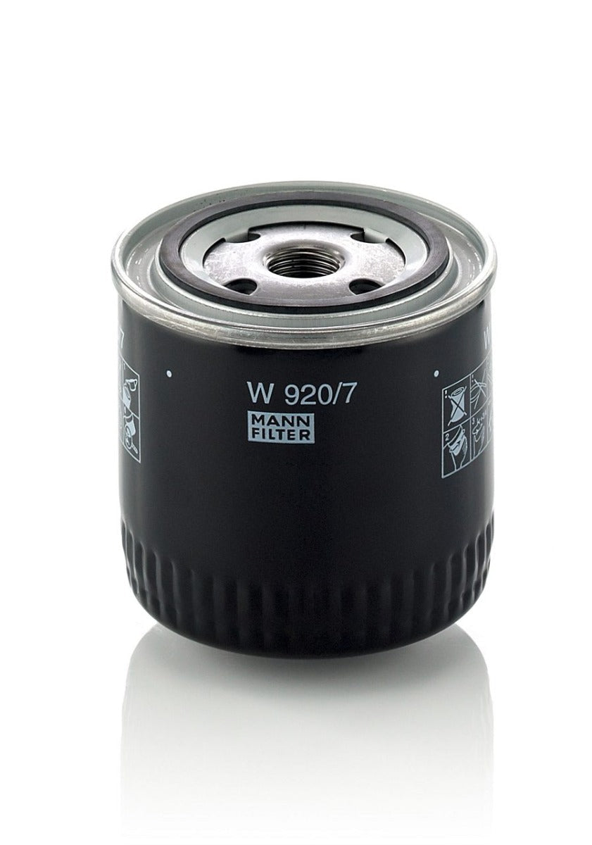 [W-920/7]Filtro de aceite en cartucho Mann-Filter(Kubota 1C020-32430, W21ES-01C00, 15056-32432, W21ES-01C00, 17321-3243-0, 1552132430, HH1C0-32430, 16413-32110, 1C010-3243-0, HH1C0-32430, 16098-31291, HH164-34230, W21ES-01G00, HH1CO-19130, Toro 232300)