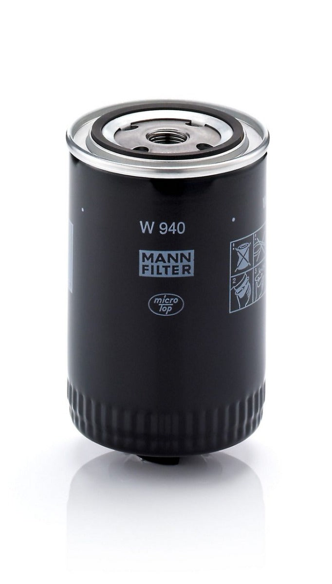 [W-940]Mann-Filter European Spin-on Oil Filter(515141300,580008852,73194,731094,440470108,a0021844001,1621210m1,5502094,1521132431,70000-14647,15402-32430,re19626)