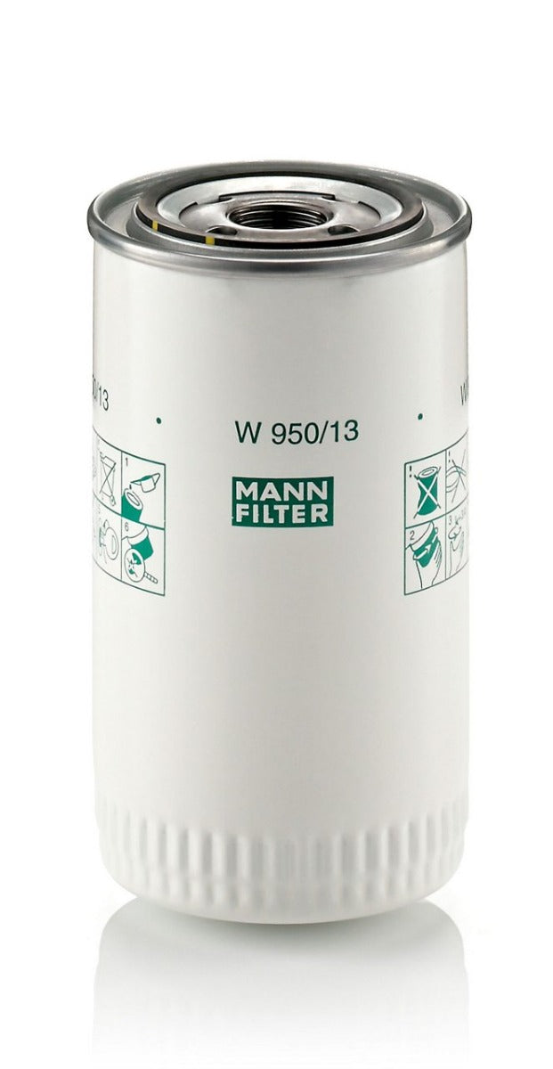 [W-950/13]Mann-Filter European Spin-on Oil Filter(Volvo Penta 4785974, 423135, 469954-2, 4785974-9, 423135-3, 469954)