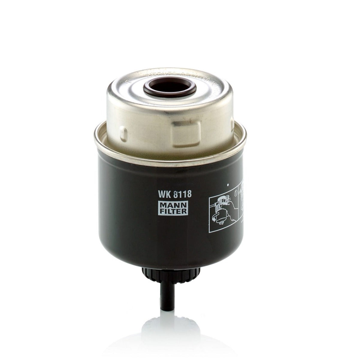 [WK-8118]Mann-Filter European Spin-on Fuel Filter(6005025926,102174,85400976,re60021,re503747,7090244,26560138)