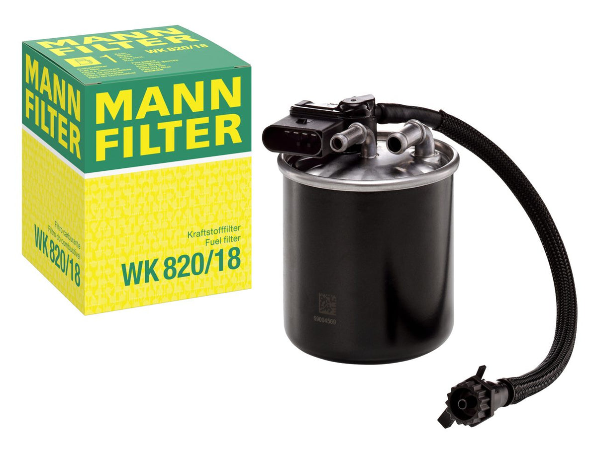 [WK-820/18]Filtro de combustible en línea Mann(6510901552,6510902952,k165487n50,k165487)