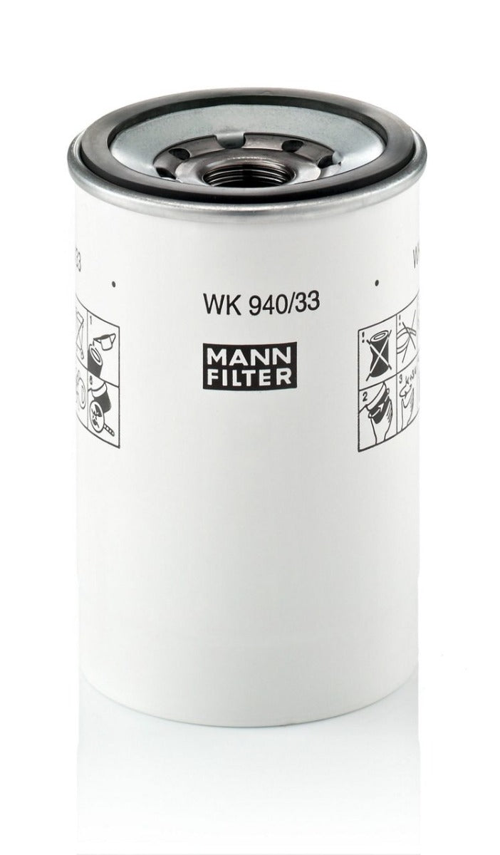 [WK-940/33-X]Mann-Filter European Spin-on Fuel Filter(87722692,gm41512,8802025,87718479,14737973,20541383,20998346,20386080,20998367,20514634)