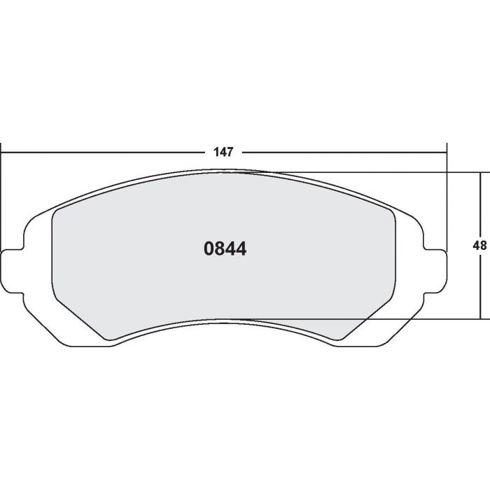 [0844.20]Performance Friction Carbon Metallic brake pads.FMSI(D844)(old pfc #)