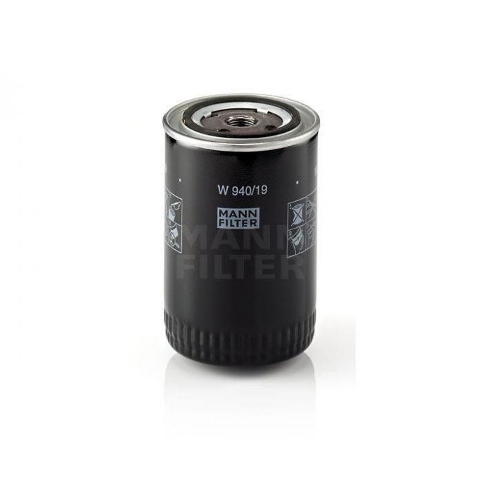 [W-940/19]Mann-Filter European Spin-on Fuel Filter(RVI Heavy truck and Bus 00 02 211 800)