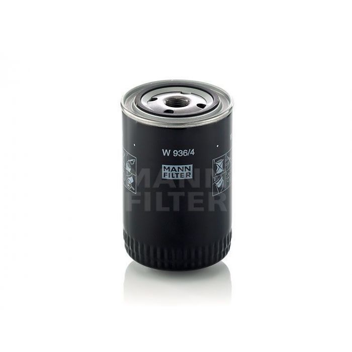 [W-936/4]Mann-Filter European Spin-on Oil Filter(Industrial- Several Heavy truck and Bus/Off-Highway 9Y-4450)