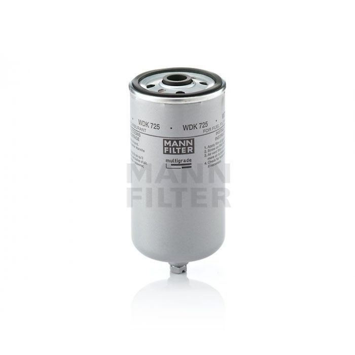 [WDK-725]Mann-Filter European HP Spin-on Fuel Filter(Industrial- Several Heavy truck and Bus/Off-Highway n/a)