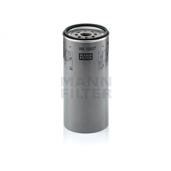[WK-1080/7-X]Mann-Filter European Spin-on Fuel Filter(SI - Industrial Heavy truck and Bus/Off-Highway ) 