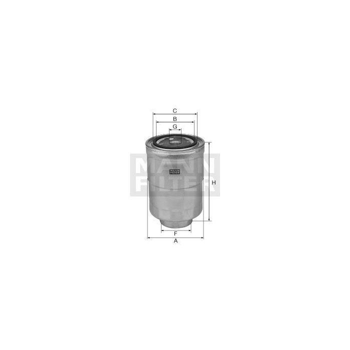 [WK-9018]Mann Spin-on Fuel Filter(3942533)