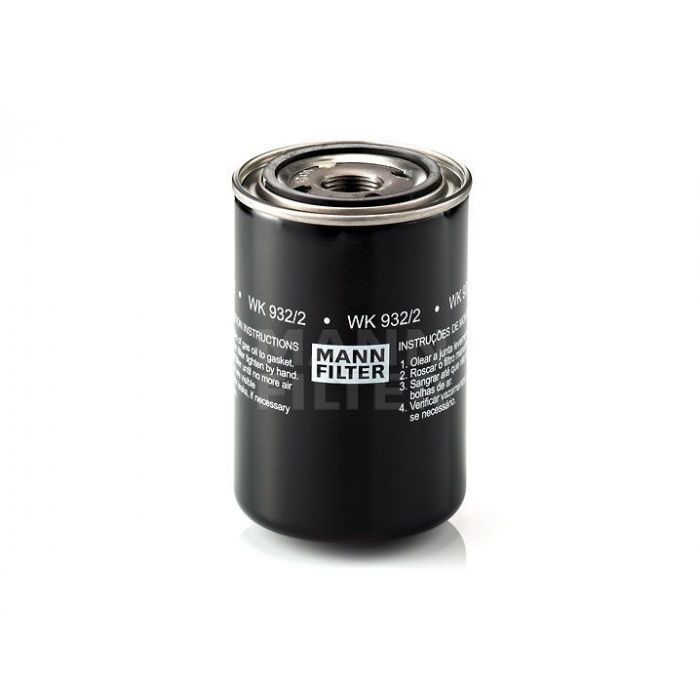 [WK-932/2]Mann-Filter European Spin-on Fuel Filter(SI - Industrial Heavy truck and Bus/Off-Highway )