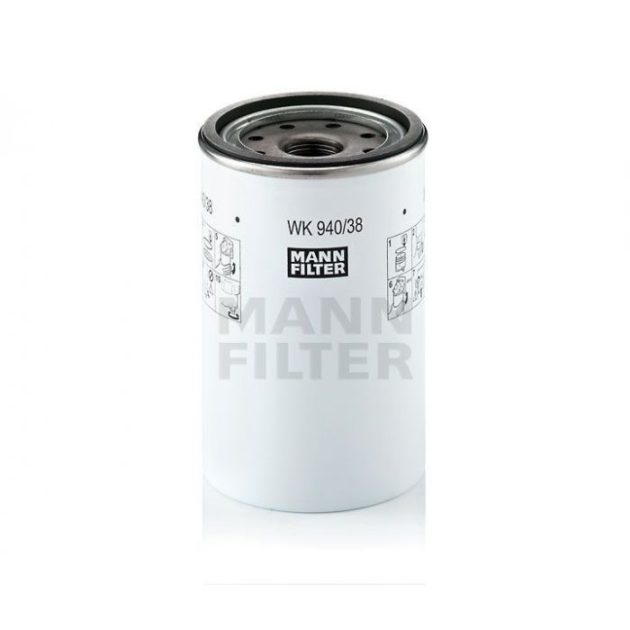 [WK-940/38-X]Mann Spin-on Fuel Filter(n/a) (WK-940/38-X)
