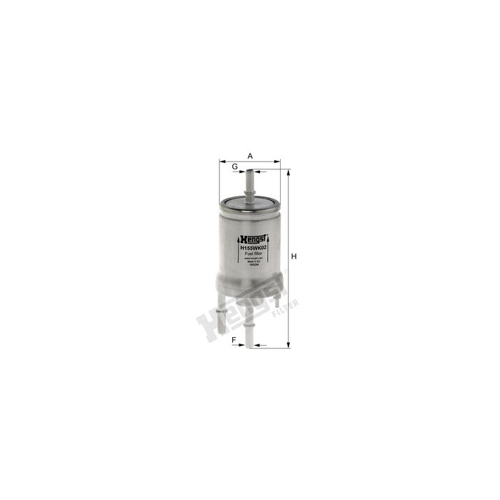 H155WK02]Hengst filter(OE#-6Q0-201-051-A) (H155WK02)