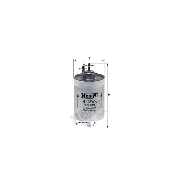 H113WK]Hengst filter(OE#-002-477-30-01) (H113WK)